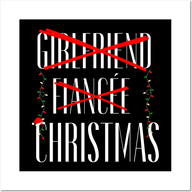 Girlfriend fiancée women christmas Wall Art by click2print